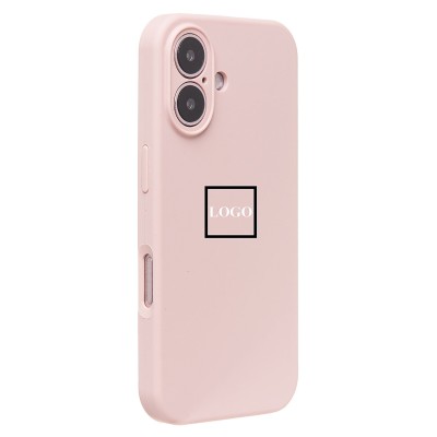 Чехол-накладка для Apple iPhone 16 (песочный розовый) ORG Soft Touch с закрытой камерой