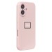 Чехол-накладка для Apple iPhone 16 (песочный розовый) ORG Soft Touch с закрытой камерой