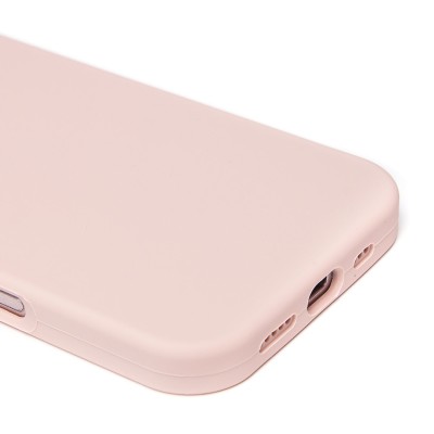 Чехол-накладка для Apple iPhone 16 (песочный розовый) ORG Soft Touch с закрытой камерой