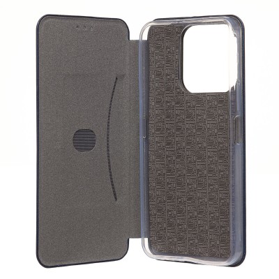 Чехол-книжка для Honor X6c (голубой) BC002
