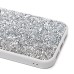 Чехол-накладка для Apple iPhone 13 Pro россыпь кристаллов (серебристый) PC071 POSH SHINE