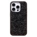 Чехол-накладка для Apple iPhone 15 Pro россыпь кристаллов (черный) PC071 POSH SHINE