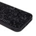 Чехол-накладка для Apple iPhone 15 Pro россыпь кристаллов (черный) PC071 POSH SHINE