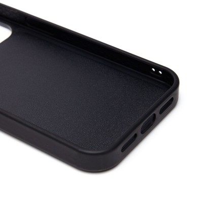 Чехол-накладка для Apple iPhone 15 Pro россыпь кристаллов (черный) PC071 POSH SHINE