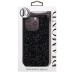 Чехол-накладка для Apple iPhone 15 Pro россыпь кристаллов (черный) PC071 POSH SHINE
