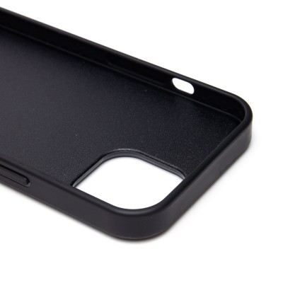 Чехол-накладка для Apple iPhone 15 россыпь кристаллов (черный) PC071 POSH SHINE