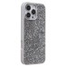 Чехол-накладка для Apple iPhone 16 Pro Max россыпь кристаллов (серебристый) PC071 POSH SHINE