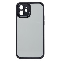 Чехол-накладка для Apple iPhone 12 (черный) PC090