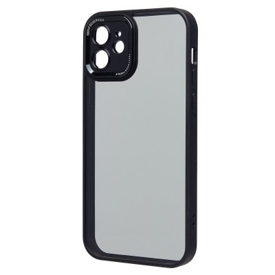 Чехол-накладка для Apple iPhone 12 (черный) PC090