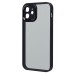 Чехол-накладка для Apple iPhone 12 (черный) PC090