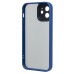 Чехол-накладка для Apple iPhone 12 (голубой) PC090