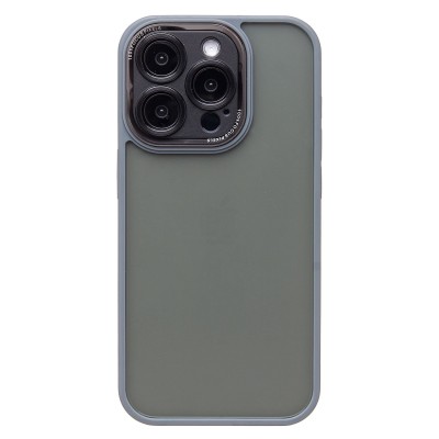 Чехол-накладка для Apple iPhone 15 Pro (серый) PC090