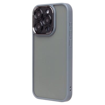 Чехол-накладка для Apple iPhone 15 Pro (серый) PC090