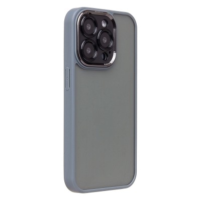 Чехол-накладка для Apple iPhone 15 Pro (серый) PC090