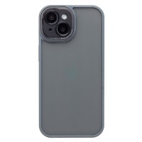Чехол-накладка для Apple iPhone 15 (серый) PC090 Чехол-накладка для Apple iPhone 15 (серый) PC090