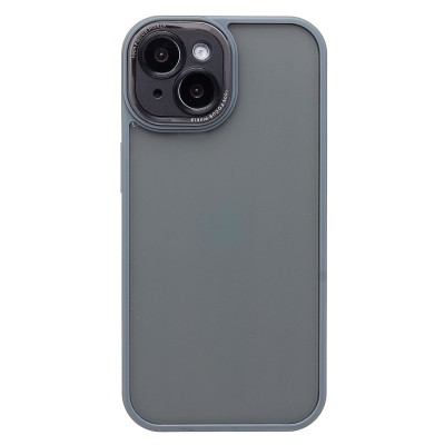 Чехол-накладка для Apple iPhone 15 (серый) PC090 Чехол-накладка для Apple iPhone 15 (серый) PC090