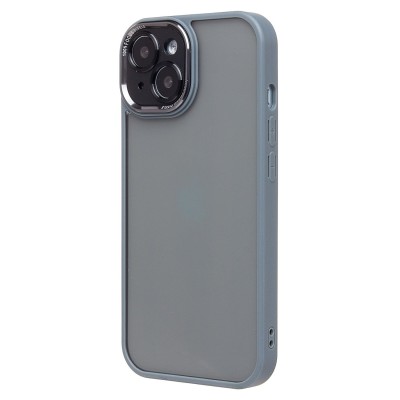 Чехол-накладка для Apple iPhone 15 (серый) PC090