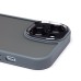 Чехол-накладка для Apple iPhone 15 (серый) PC090