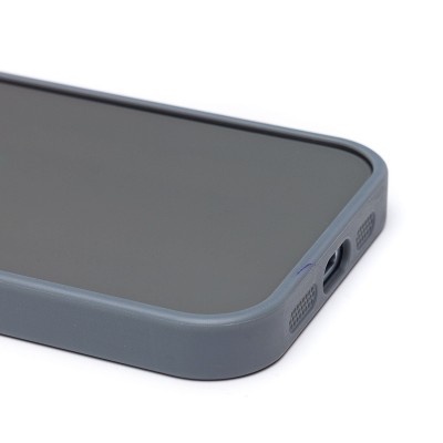 Чехол-накладка для Apple iPhone 15 (серый) PC090