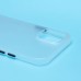 Чехол-накладка для Apple iPhone 12/iPhone 12 Pro (матово-прозрачный/белый) PC091