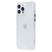 Чехол-накладка для Apple iPhone 13 Pro Max (матово-прозрачный/белый) PC091