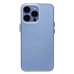 Чехол-накладка для Apple iPhone 13 Pro (матово-прозрачный/белый) PC091