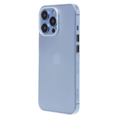 Чехол-накладка для Apple iPhone 13 Pro (матово-прозрачный/белый) PC091