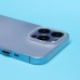Чехол-накладка для Apple iPhone 13 Pro (матово-прозрачный/белый) PC091