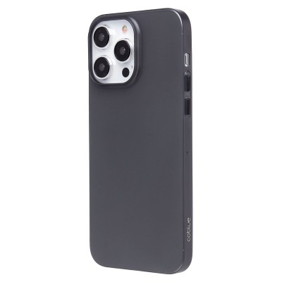 Чехол-накладка для Apple iPhone 14 Pro Max (матово-прозрачный/черный)PC091 Чехол-накладка для Apple iPhone 14 Pro Max (матово-прозрачный/черный)PC091