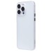 Чехол-накладка для Apple iPhone 15 Pro Max (матово-прозрачный/белый) PC091
