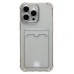 Чехол-накладка c картхолдером для Apple iPhone 16 Pro Max (черный) SC276