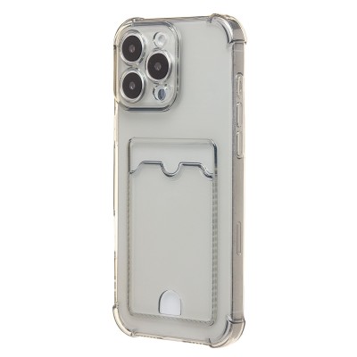 Чехол-накладка c картхолдером для Apple iPhone 16 Pro Max (черный) SC276