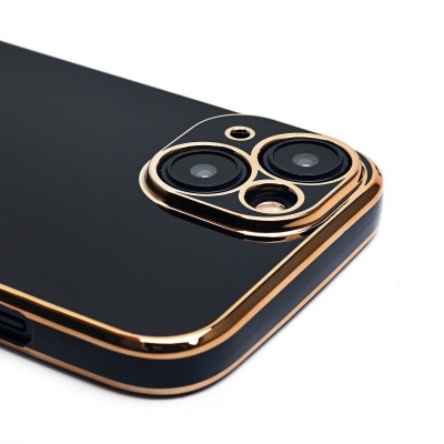 Чехол-накладка для Apple iPhone 15 (черный) SC301