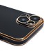 Чехол-накладка для Apple iPhone 15 (черный) SC301