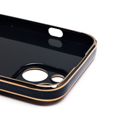 Чехол-накладка для Apple iPhone 15 (черный) SC301