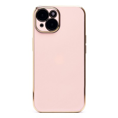 Чехол-накладка для Apple iPhone 15 (светло-розовый) SC301