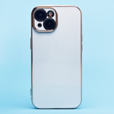 Чехол-накладка для Apple iPhone 15 (белый) SC301