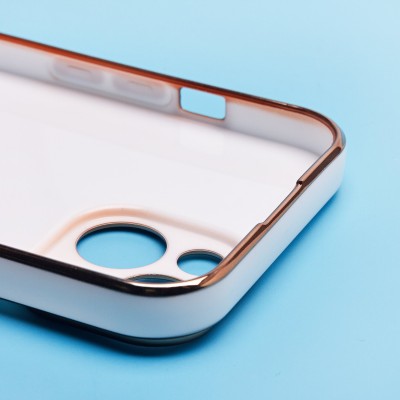 Чехол-накладка для Apple iPhone 15 (белый) SC301