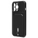 Чехол-накладка с картхолдером для Apple iPhone 13 Pro (черный) SC304