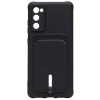 Чехол-накладка с картхолдером для Samsung SM-G780 Galaxy S20FE (черный) SC304