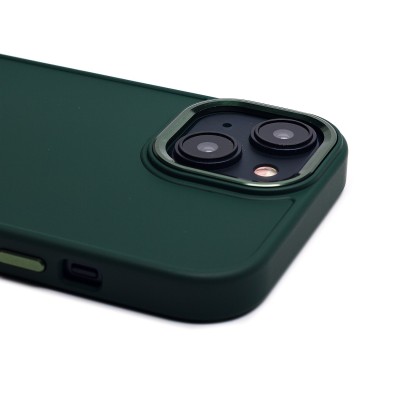 Чехол-накладка для Apple iPhone 15 (зеленый) SC311