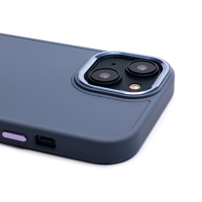 Чехол-накладка для Apple iPhone 15 (фиолетовый) SC311