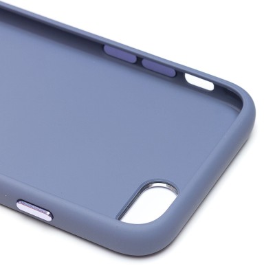 Чехол-накладка для iPhone SE 2020 (фиолетовый) SC311