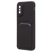 Чехол-накладка с картхолдером для Infinix GT 30 Pro (черный) SC337