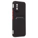 Чехол-накладка с картхолдером для Infinix GT 30 Pro (черный) SC337