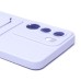Чехол-накладка с картхолдером для Realme C71 (светло-фиолетовый) SC337