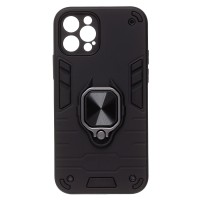 Чехол-накладка противоударный для Apple iPhone 12 Pro (черный) SGP001