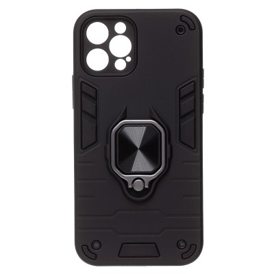 Чехол-накладка противоударный для Apple iPhone 12 Pro (черный) SGP001