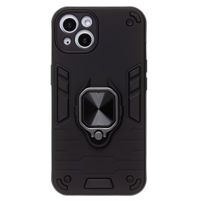Чехол-накладка противоударный для Apple iPhone 13 (черный) SGP001