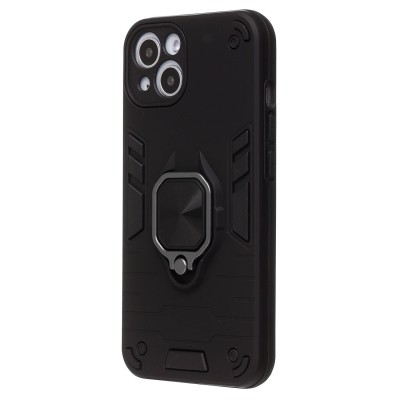 Чехол-накладка противоударный для Apple iPhone 13 (черный) SGP001